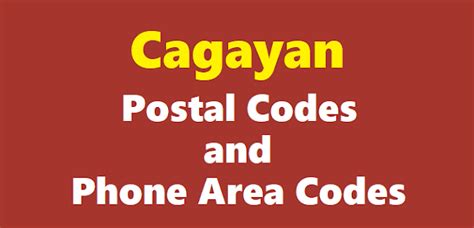 Cagayan ZIP Codes/Postal Codes and Phone Area Codes .
